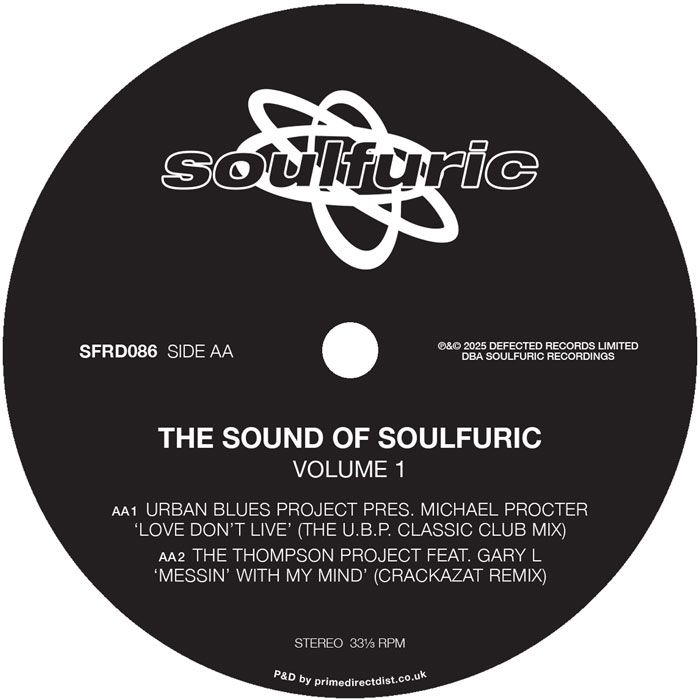 Hardsoul feat Ron Carroll  &  Urban Blues Project  &  The Thompson Project  &  Crackazat  &  Art Of Tones - The Sound of Soulfuric Volume 1 | Soulfuric Recordings (SFRD086) - 2