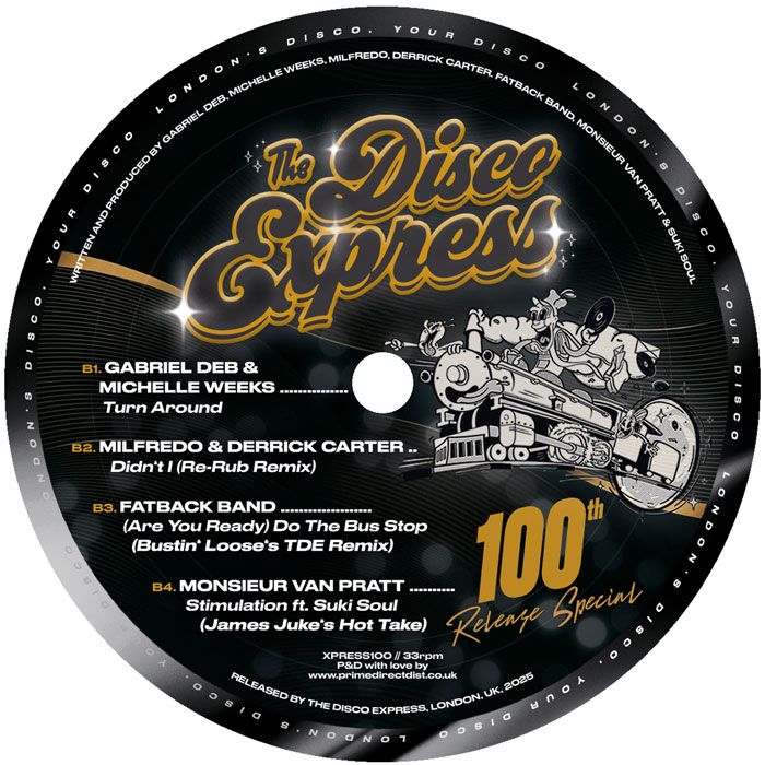 Various Artists - TDE100 (100th Release Special) | The Disco Express (XPRESS100) - 5