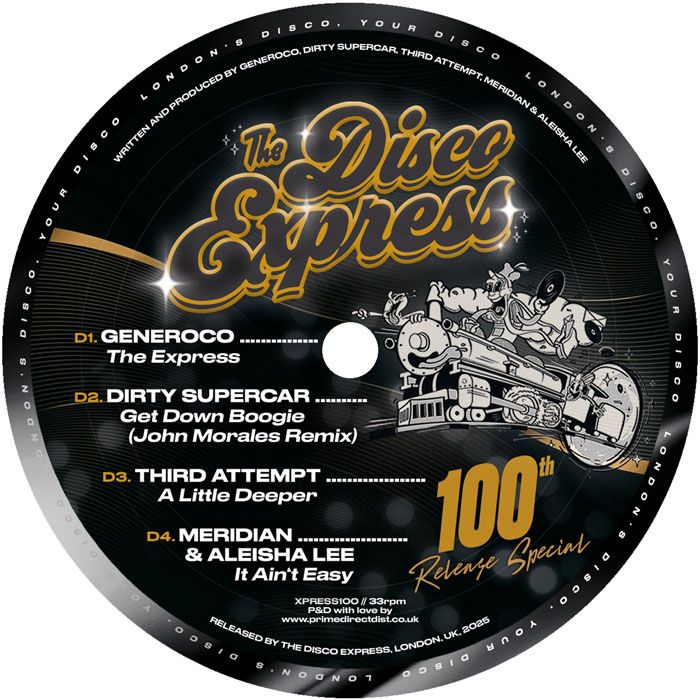 Various Artists - TDE100 (100th Release Special) | The Disco Express (XPRESS100) - 2