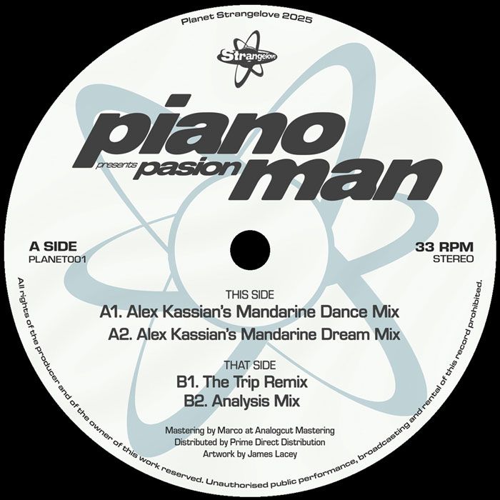 Pianoman - Pasion | Planet Strangelove (PLANET001) - 3