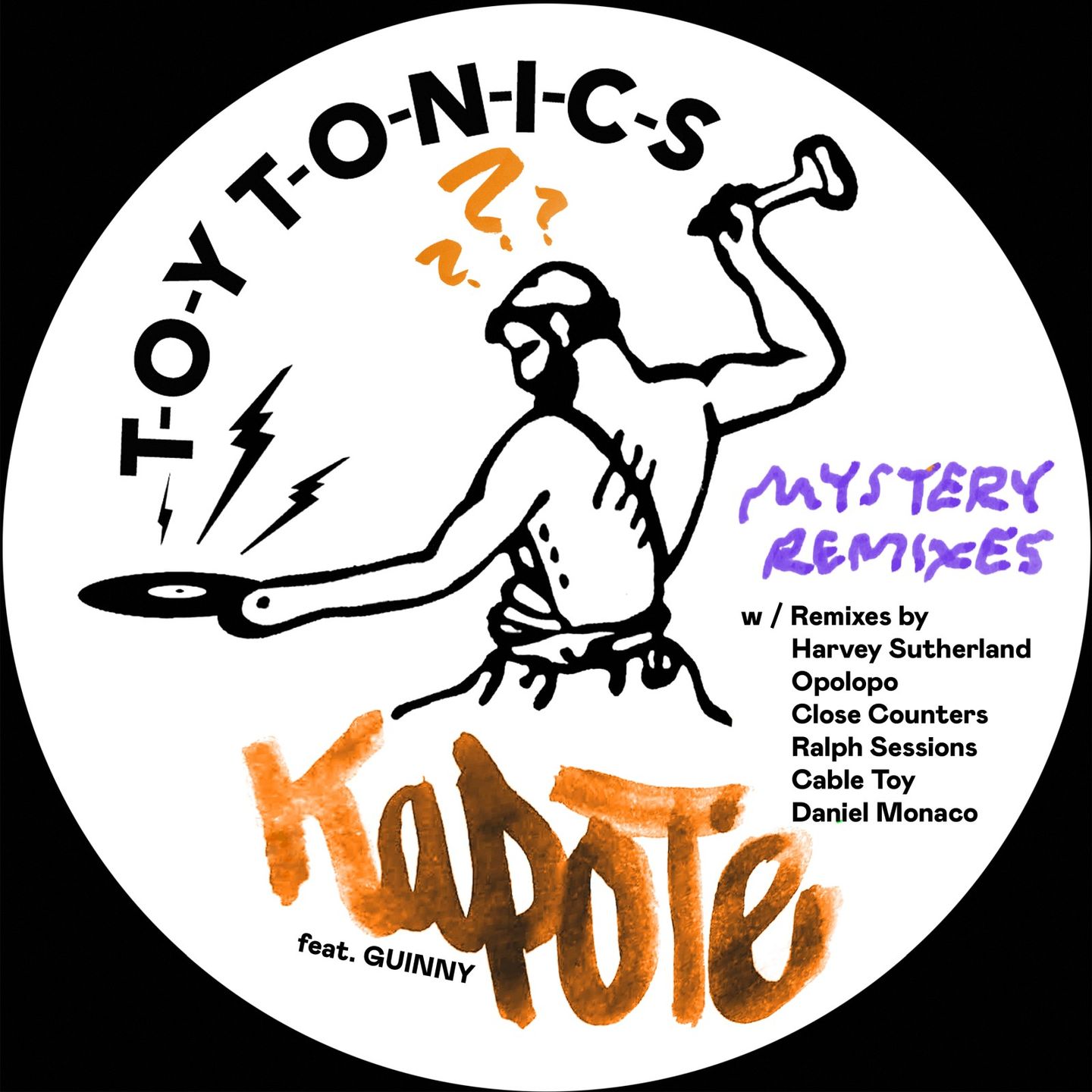 Kapote feat. GUINNY - Mystery Remixes (w/ Harvey Sutherland,Opolopo, | Toy Tonics (TOYT189) - main