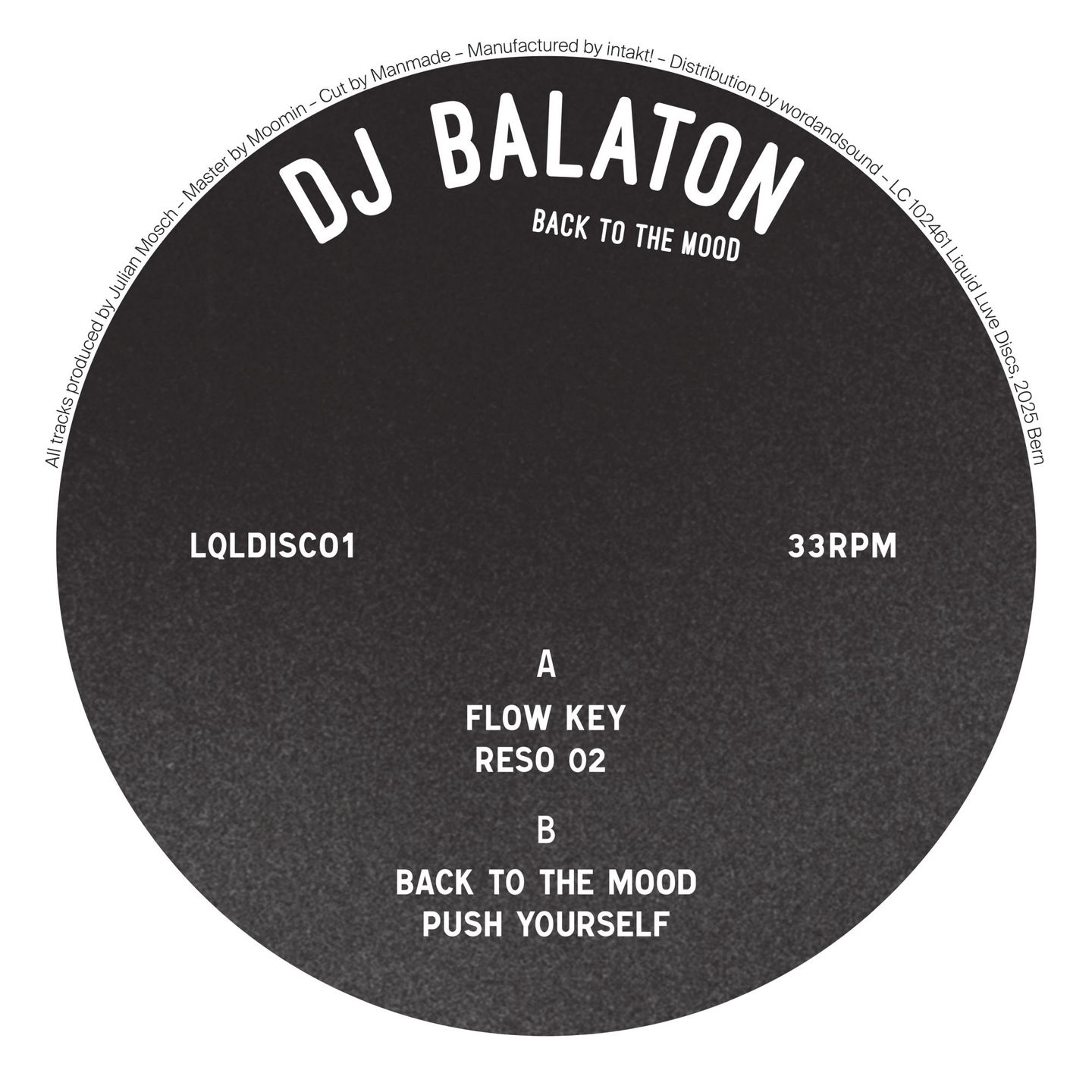 DJ Balaton - Back to the Mood | Liquid Luve Discs (LQLDISC01) - main