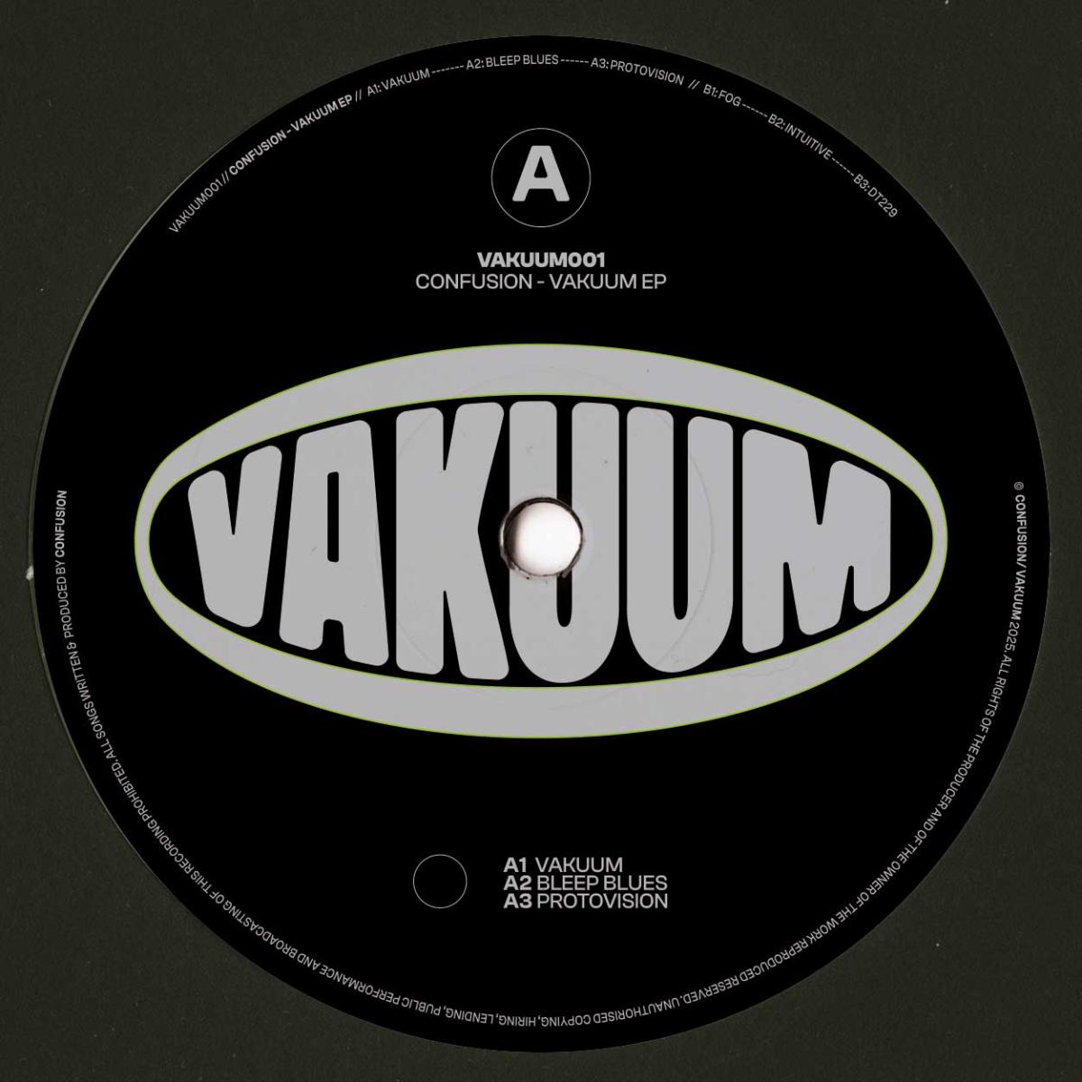Confusion - Vakuum EP | Vakuum (VAKUUM001) - main Confusion - Vakuum EP | Vakuum (VAKUUM001) - main