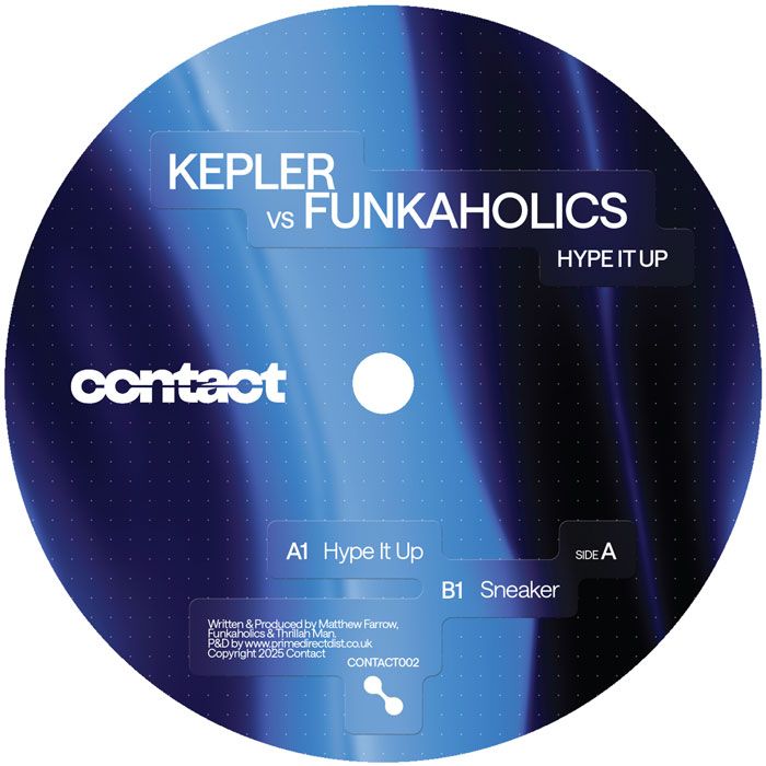 Kepler vs. Funkaholics - Hype It Up / Sneaker | Contact (CONTACT002) - main