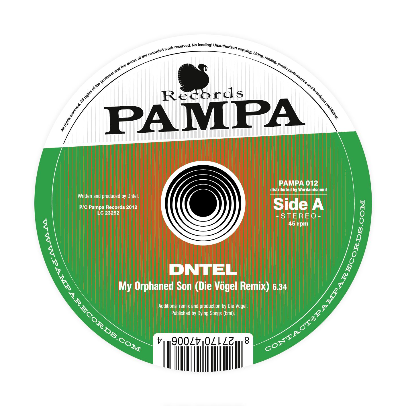 Dntel & Herbert - Remixes by Die Vögel, DJ Koze (2025 Repress) | Pampa (pampa012) - main Dntel & Herbert - Remixes by Die Vögel, DJ Koze (2025 Repress) | Pampa (pampa012) - main