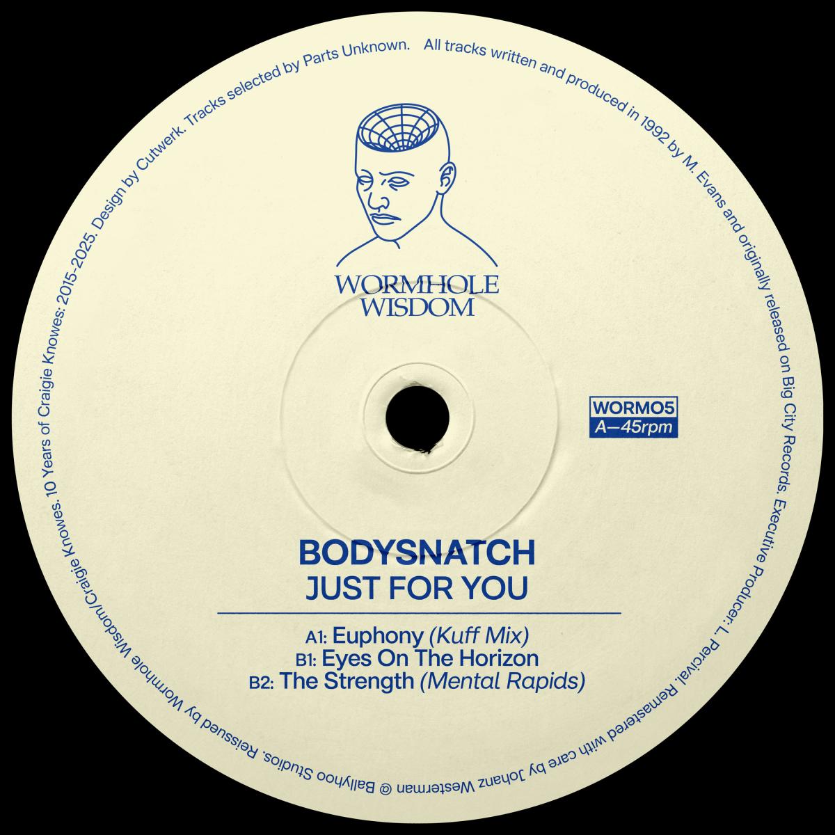 Bodysnatch - Just For You | Wormhole Wisdom (WORMO5) - main