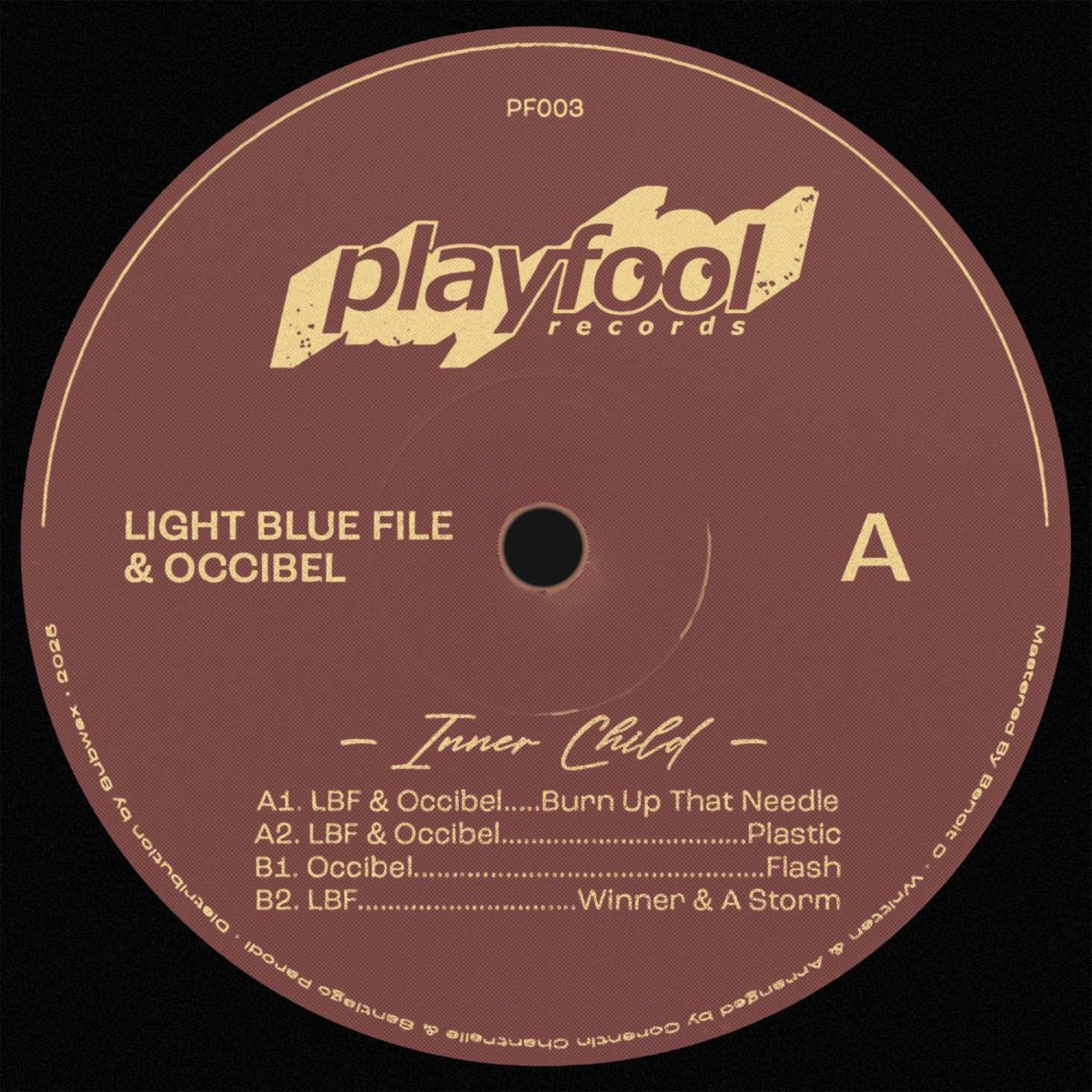 Light Blue File - Inner Child | Playfool (PF003) Light Blue File - Inner Child | Playfool (PF003)
