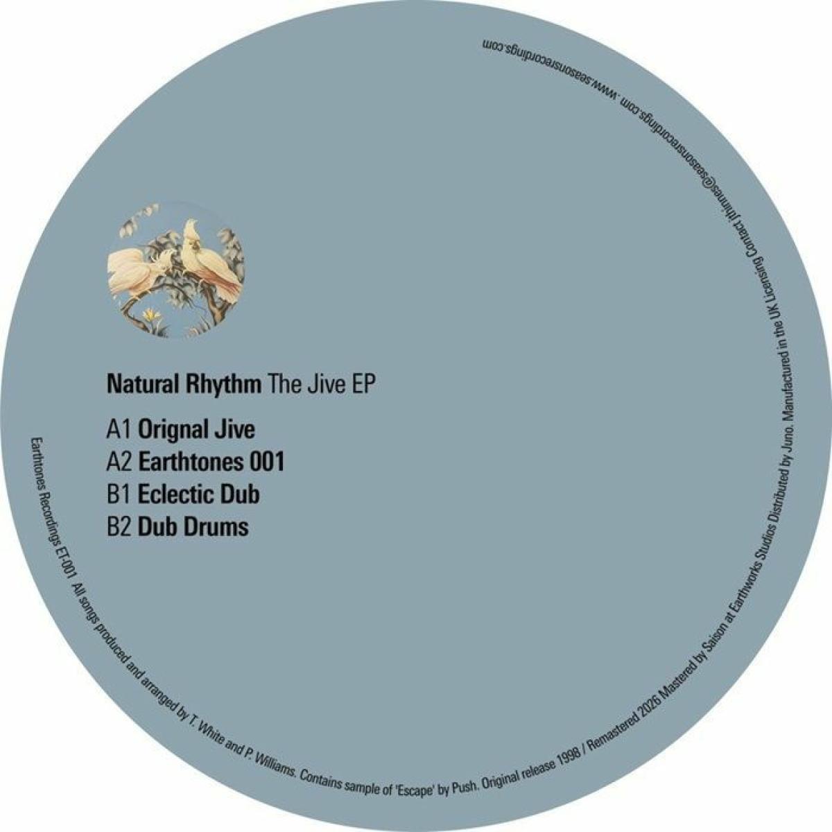 Natural Rhythm - The Jive EP | Earthtones (ET001) Natural Rhythm - The Jive EP | Earthtones (ET001)