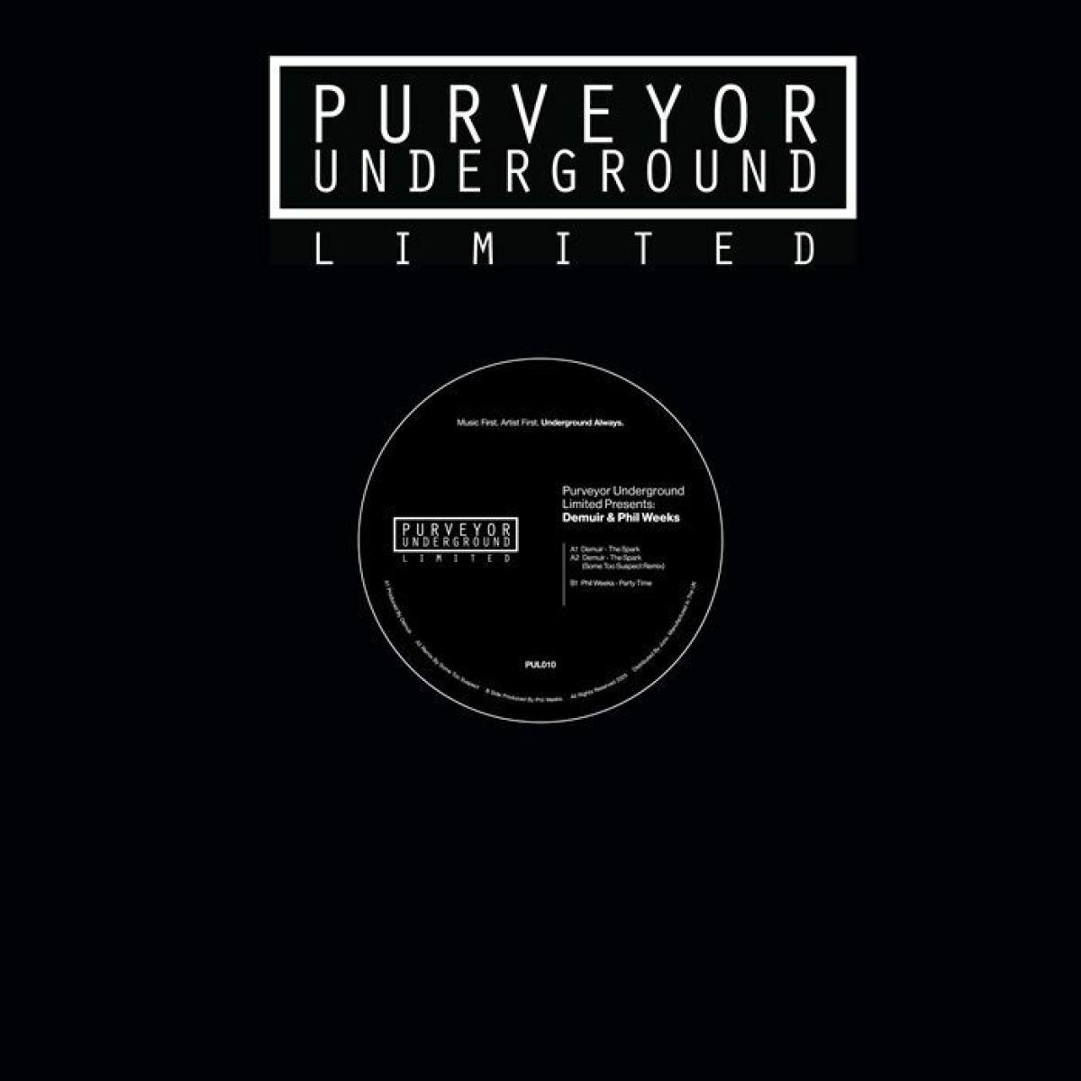 Demuir - Purveyor Underground Limited Presents: Demuir & Phil Weeks | Purveyor Underground Limited (PUL010) - main Demuir - Purveyor Underground Limited Presents: Demuir & Phil Weeks | Purveyor Underground Limited (PUL010) - main