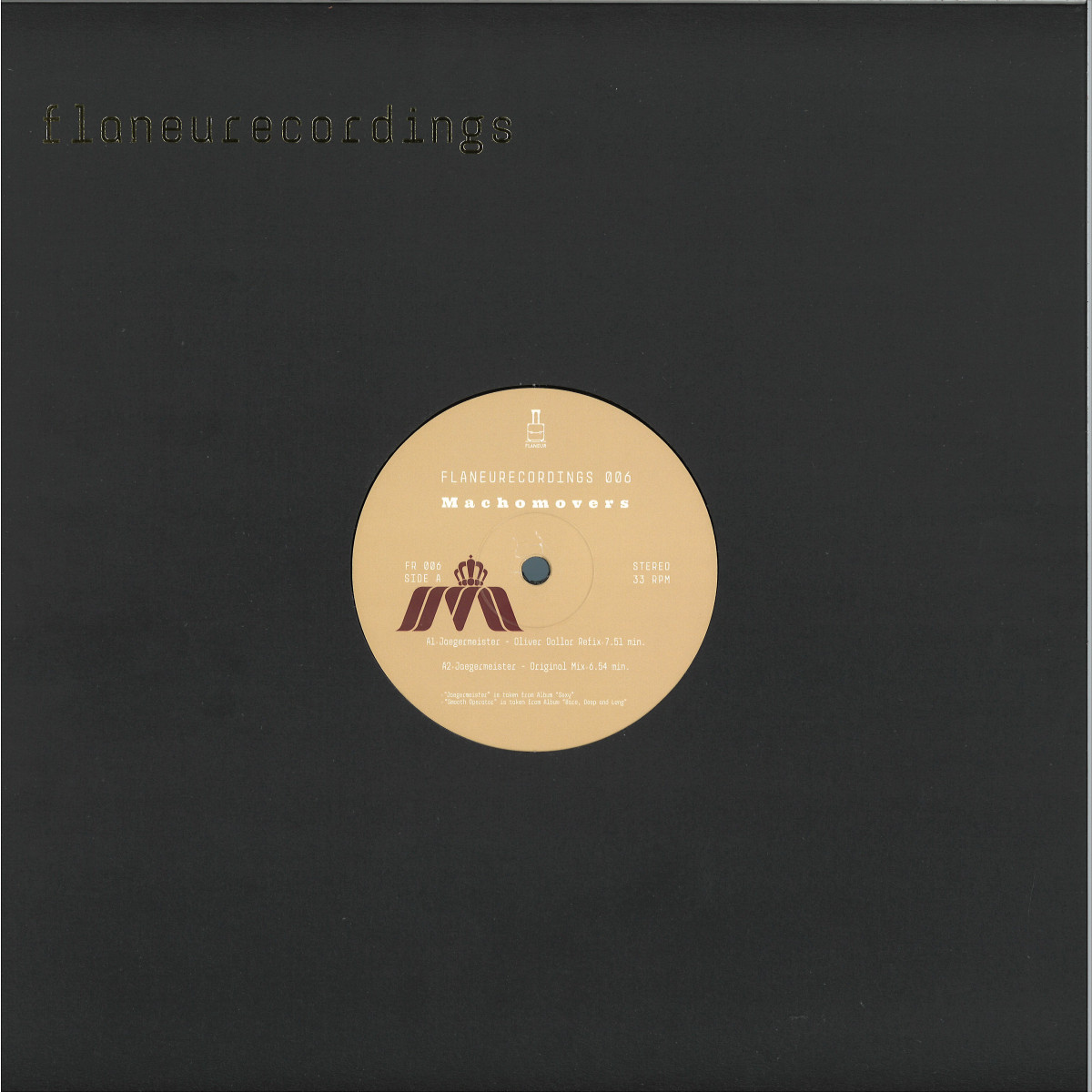Machomovers - Jaegermeister | Flaneurecordings (FR006R) - main Machomovers - Jaegermeister | Flaneurecordings (FR006R) - main