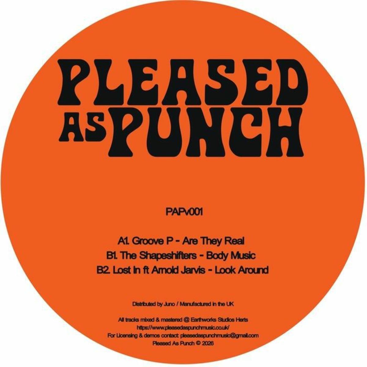 Groove P - PAP Wax 01 | Pleased As Punch (PAP001) - main Groove P - PAP Wax 01 | Pleased As Punch (PAP001) - main
