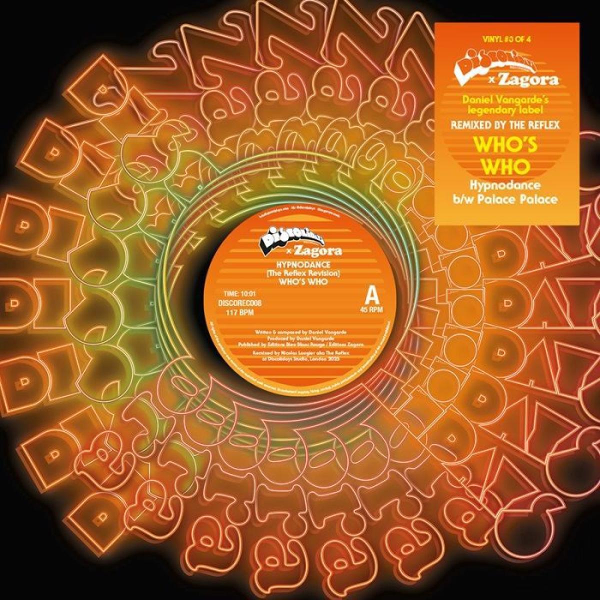 Who's Who - Hypnodance / Palace Palace (The Reflex Revisions) | Discolidays (DISCOREC008) - main Who's Who - Hypnodance / Palace Palace (The Reflex Revisions) | Discolidays (DISCOREC008) - main