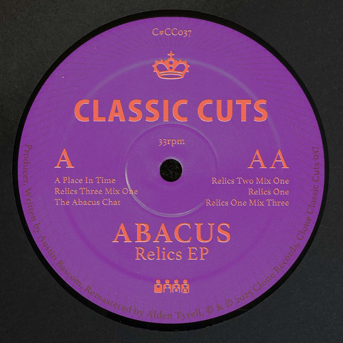 Abacus - The Relics E.P. | Clone Classic Cuts (C#CC037) - main Abacus - The Relics E.P. | Clone Classic Cuts (C#CC037) - main