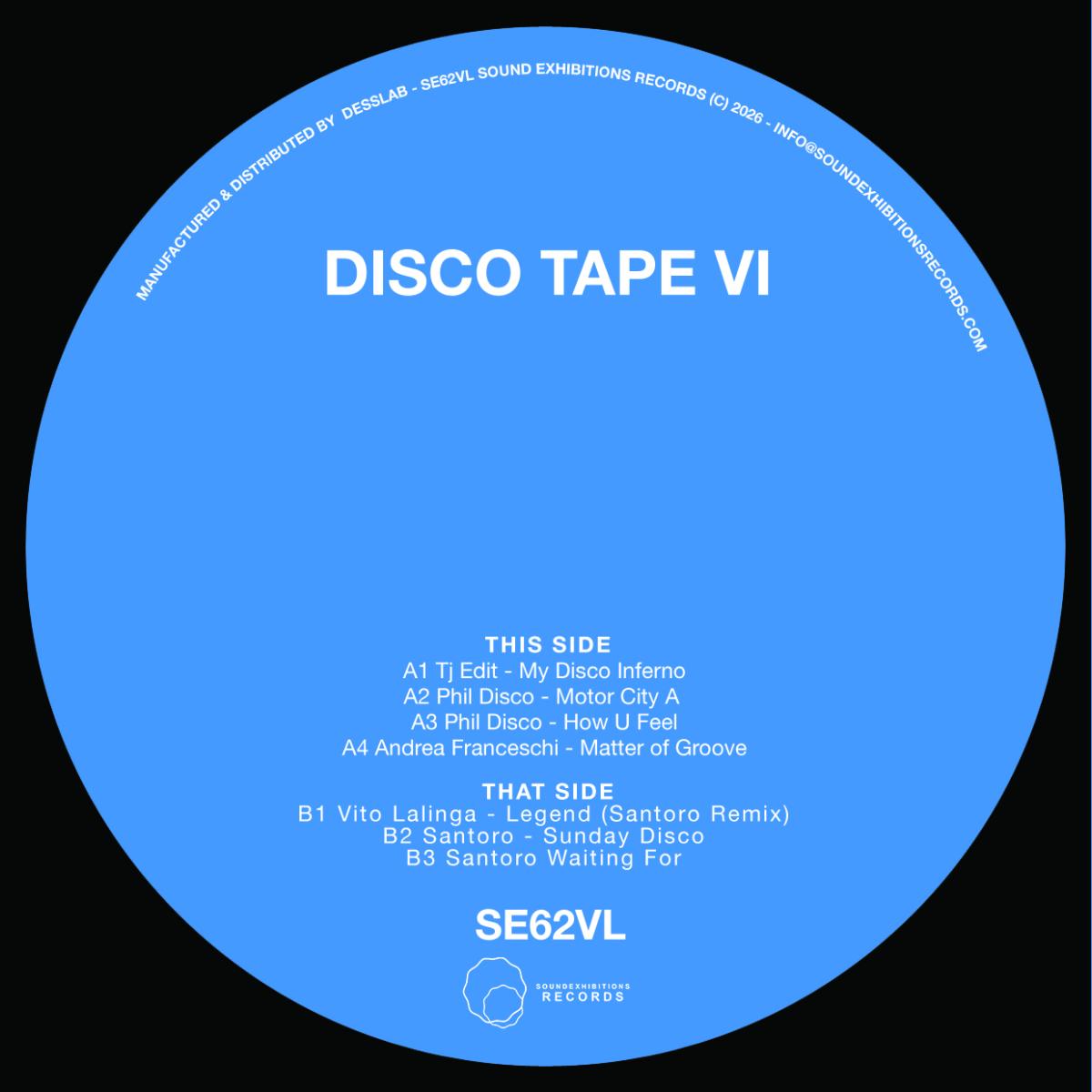 Various - Disco Tape 6 | Sound Exhibitions Records (SE62VL) - main