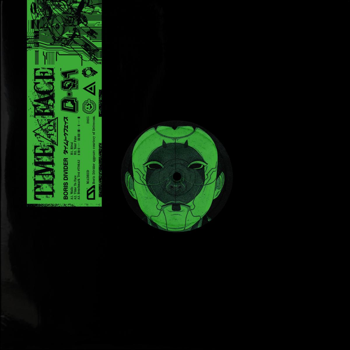 Boris Divider - Time To Face EP | Distrito 91 (D91014) - main Boris Divider - Time To Face EP | Distrito 91 (D91014) - main