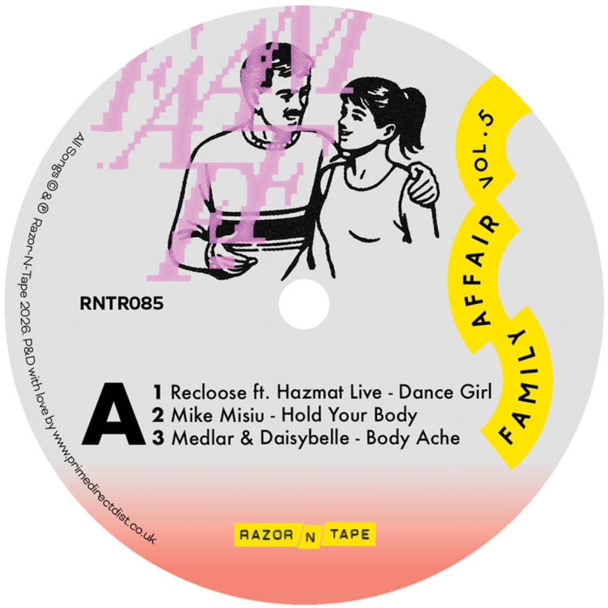 Various - Family Affair Vol. 5 | RAZOR N TAPE (RNTR085) - main