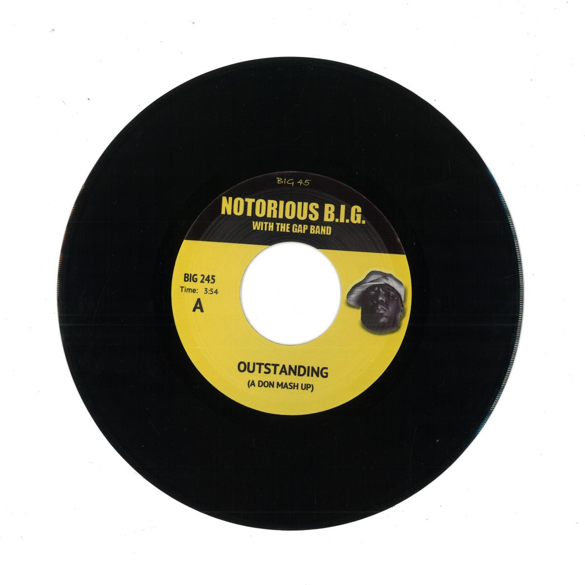 NOTORIOUS B.I.G. - OUTSTANDING / THE NEXT SUPERVILLIAN (7") |  () - main