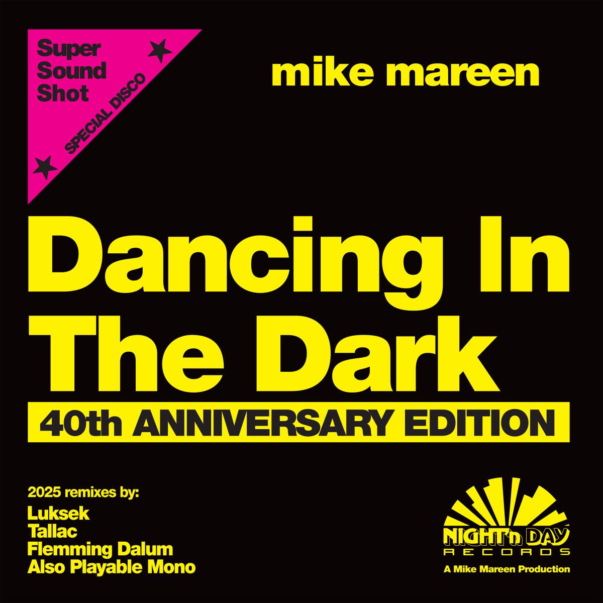 MIKE MAREEN - DANCING IN THE DARK - 40TH ANNIVERSARY EDITION EP | Vintage Pleasure Boutique (VPB036)