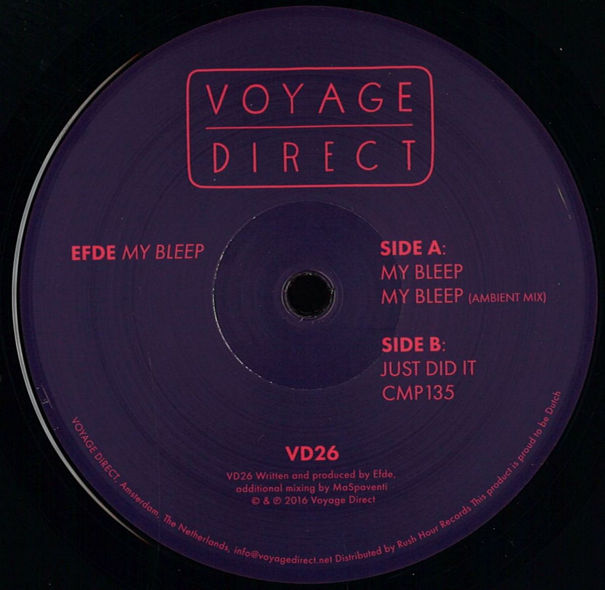 Efde - My Bleep | VOYAGE DIRECT (VD25)