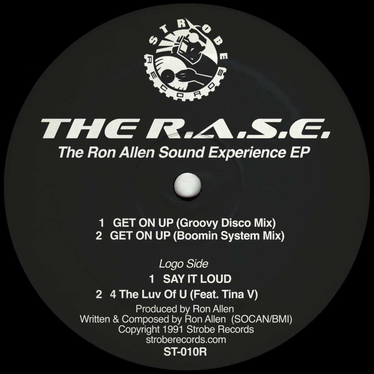 The R.A.S.E. (Ron Allen Sound Experience) - Ron Allen Sound Experience EP | STROBE RECORDS (ST-010R) - main