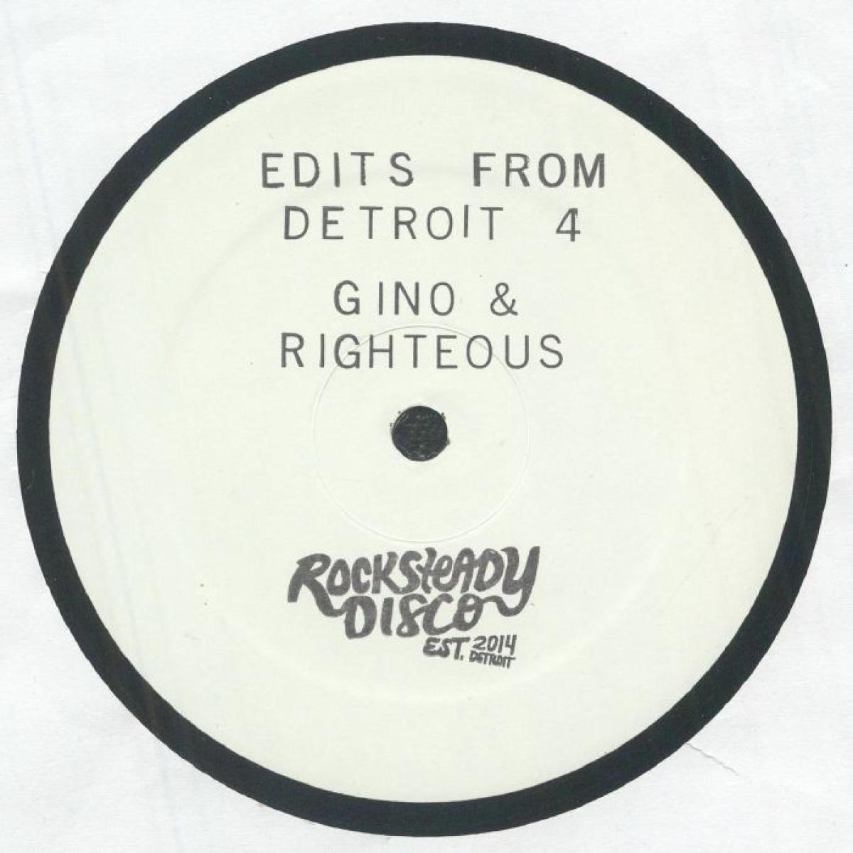 Gino - Edits From Detroit Vol 4 | Rocksteady Disco (RSD029.5) Gino - Edits From Detroit Vol 4 | Rocksteady Disco (RSD029.5)