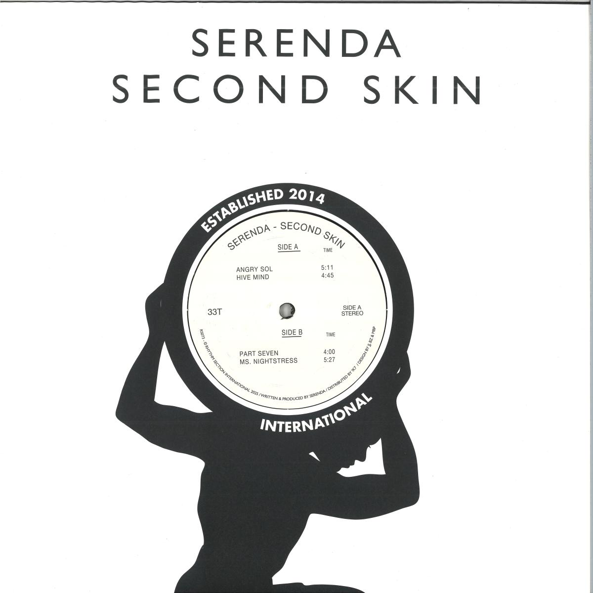 Serenda - Second Skin | Rhythm Section International (RS073LP) Serenda - Second Skin | Rhythm Section International (RS073LP)