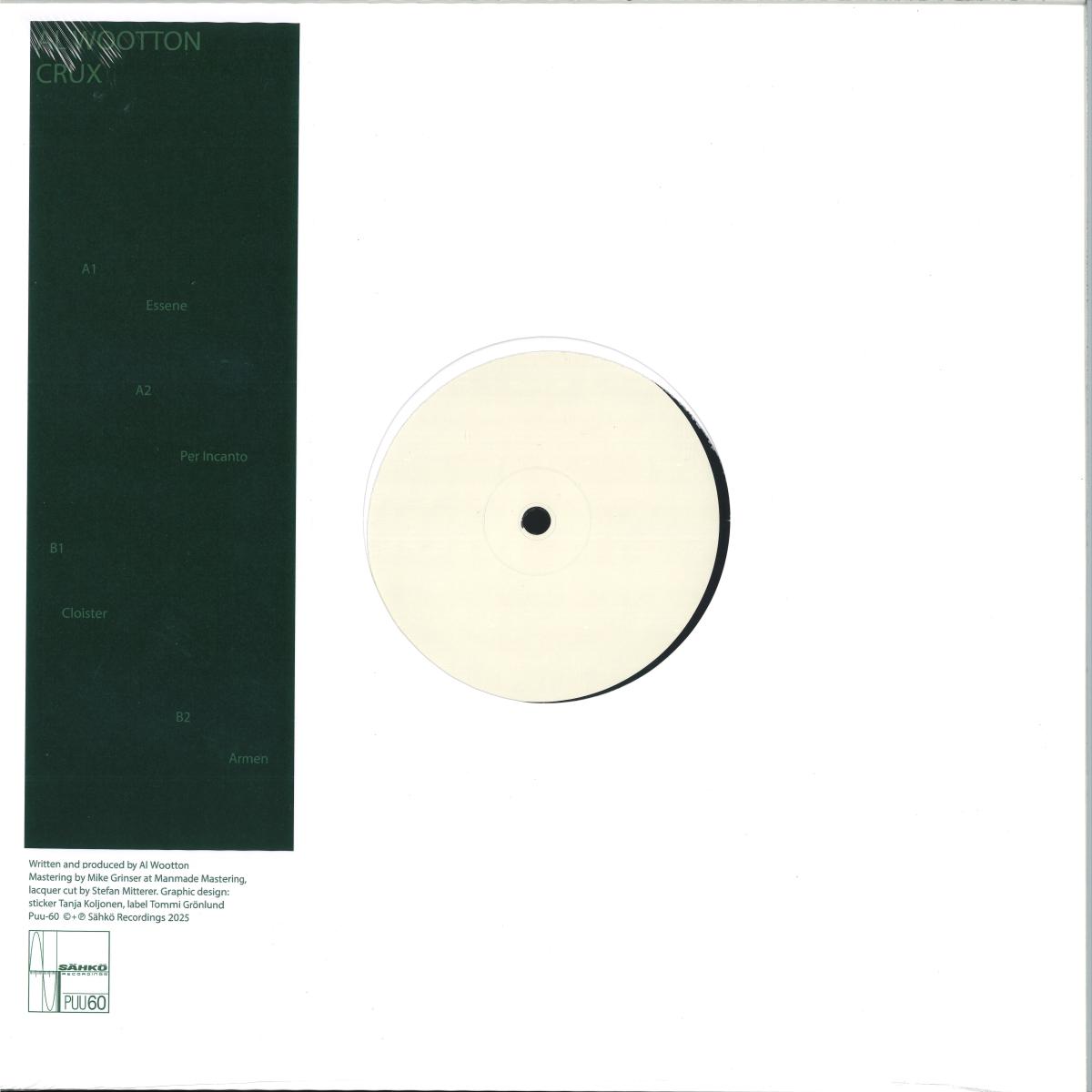 Al Wootton - CRUX | Sähkö Recordings (PUU-60) Al Wootton - CRUX | Sähkö Recordings (PUU-60)