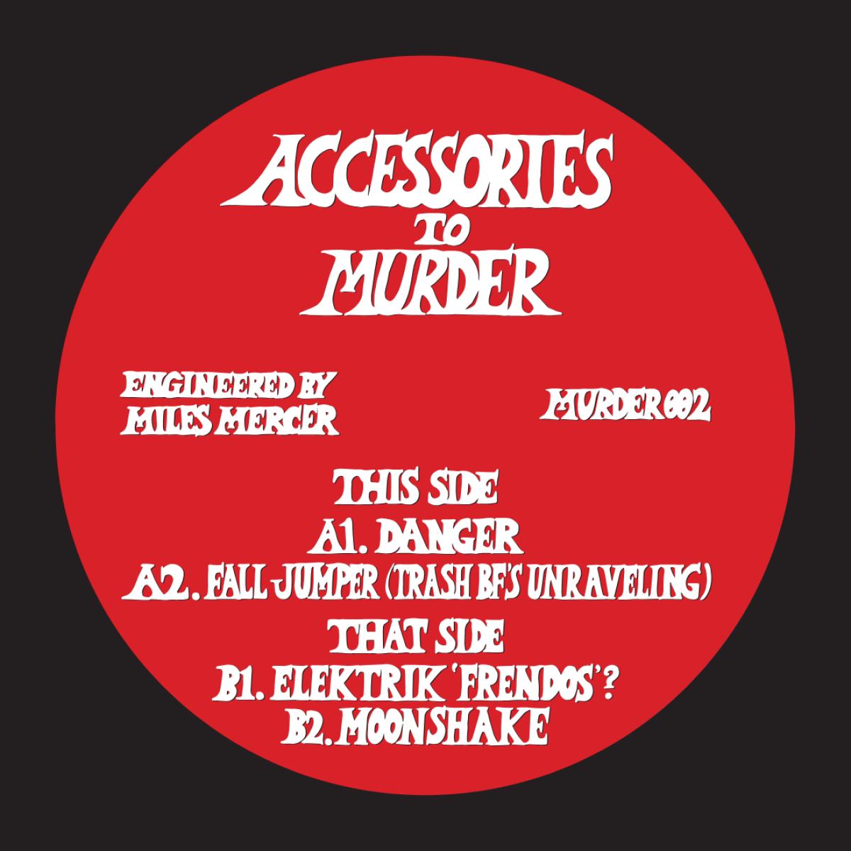 Accessories To Murder - MURDER002 | Accessories To Murder (MURDER002) - main
