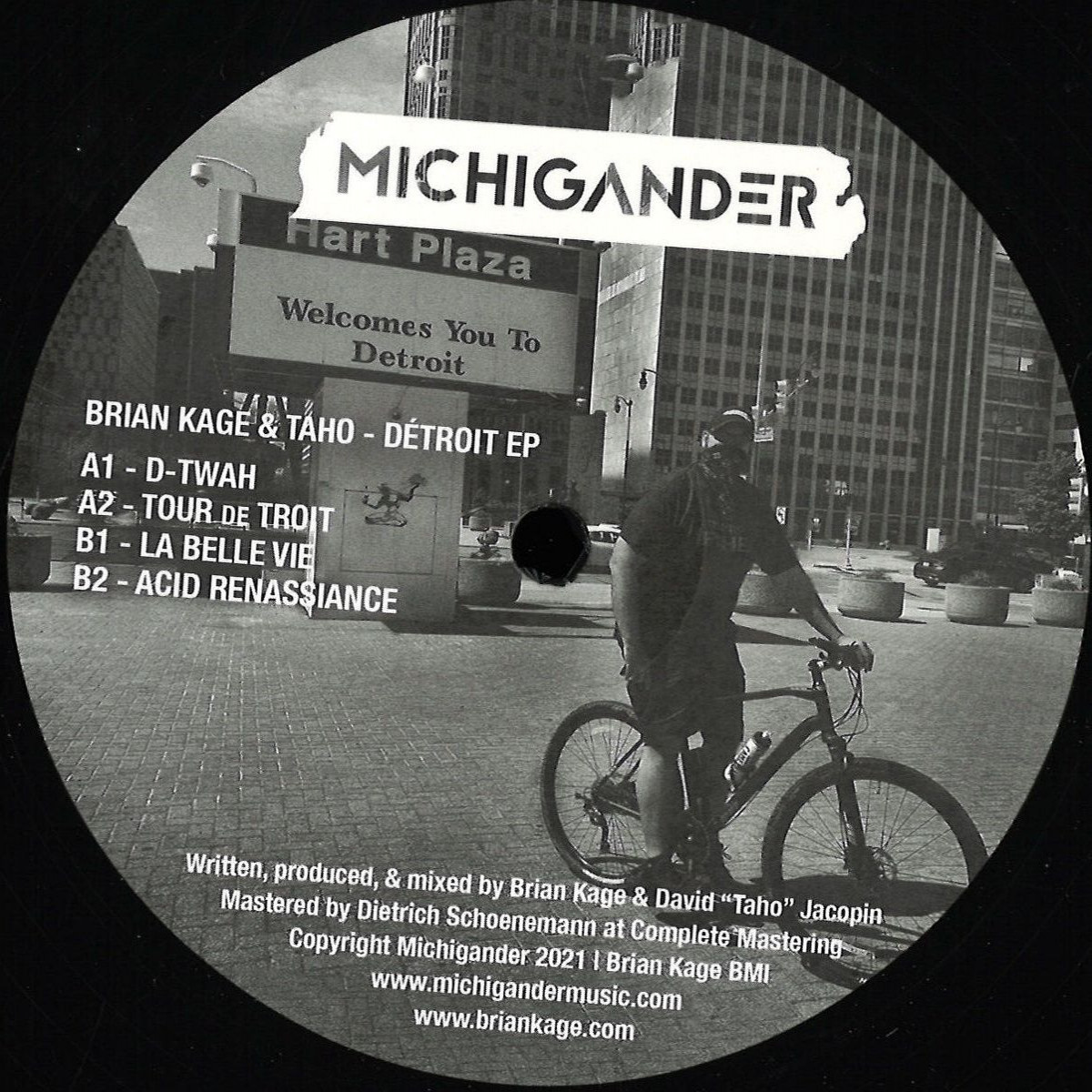 Brian Kage - Détroit EP | MICHIGANDER (MM06) - main Brian Kage - Détroit EP | MICHIGANDER (MM06) - main
