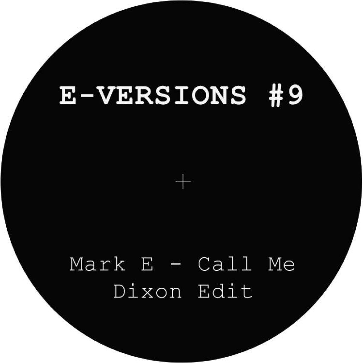 Mark E - E-VERSIONS # 9 | Merc Records (MERC028) - main Mark E - E-VERSIONS # 9 | Merc Records (MERC028) - main