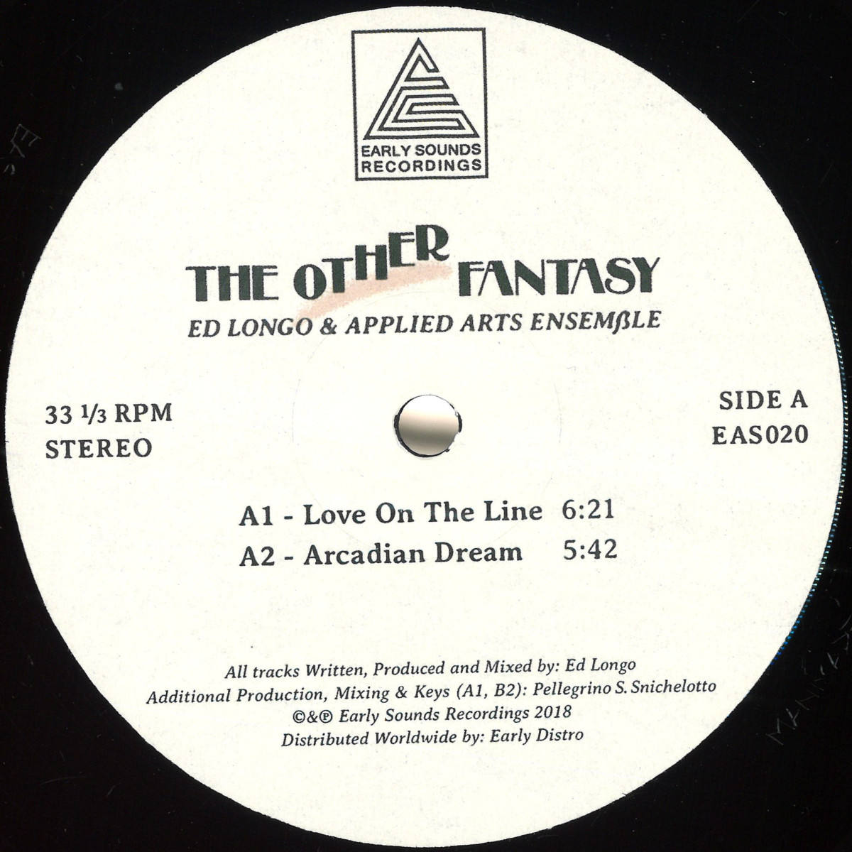 Ed Longo - The Other Fantasy | Early Sound Collective (EAS020) Ed Longo - The Other Fantasy | Early Sound Collective (EAS020)