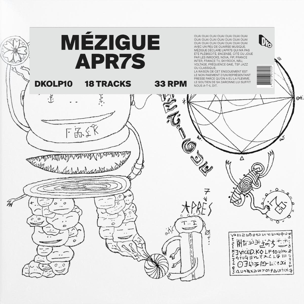 Mézigue - Apr7s LP 2x12" | D.KO Records (DKOLP10) - main