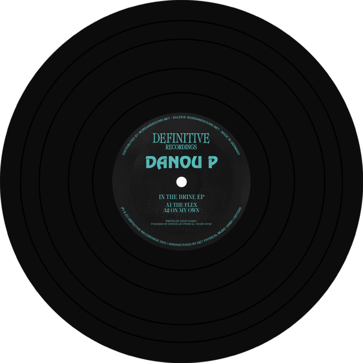 Danou P - In The Brine EP | Definitive Recordings (DEF2505) - main