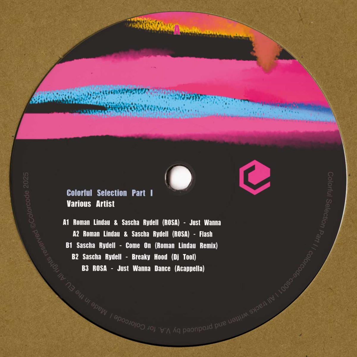 Roman Lindau - Colorful Selection Part I LP | Colorcode Records (CSV001) - main