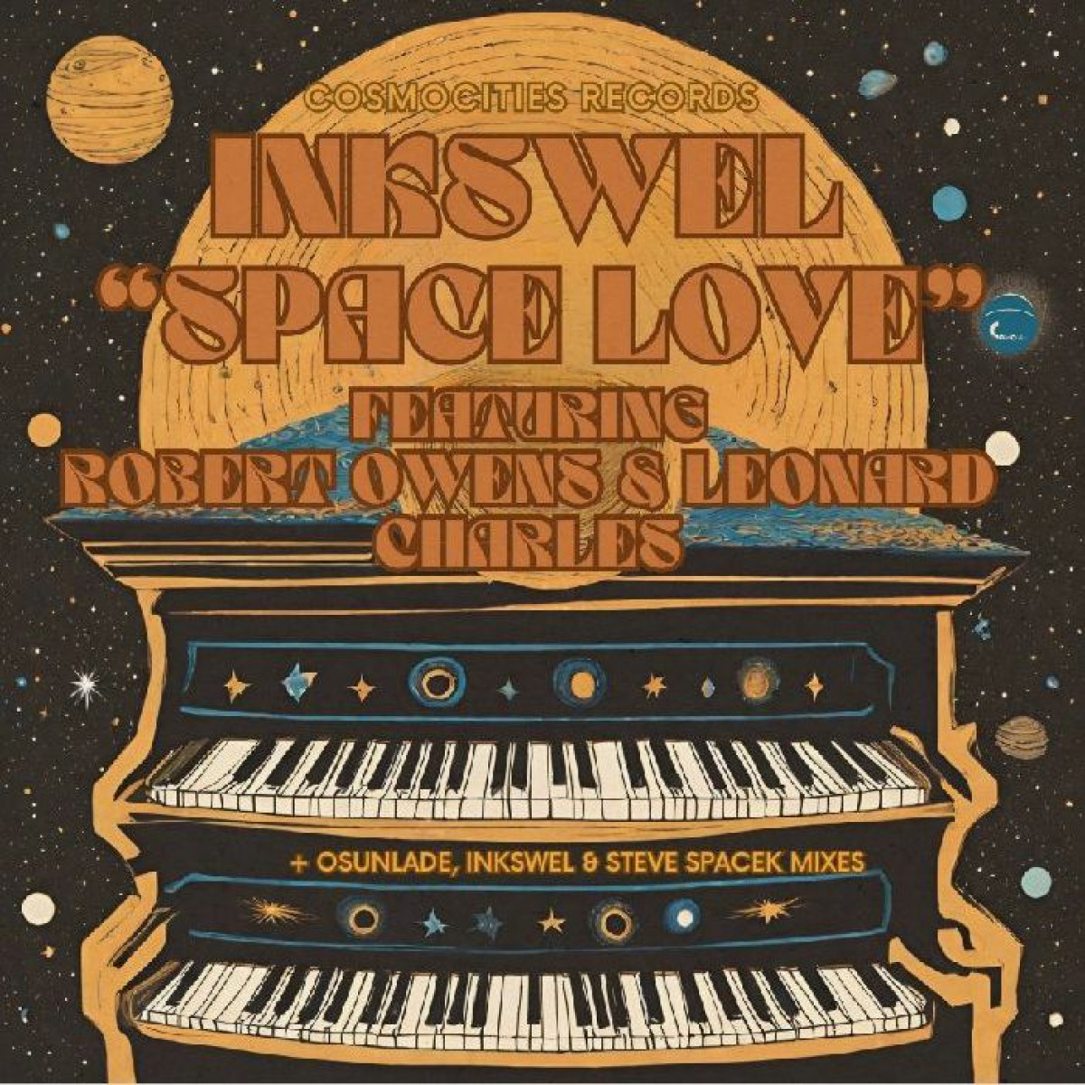Inkswel - Space Love | Cosmocities Records (CMSR014) - main Inkswel - Space Love | Cosmocities Records (CMSR014) - main