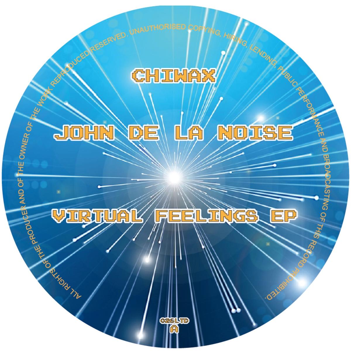 John De La Noise - Virtual Feelings EP | Chiwax (CHIWAX026LTD) John De La Noise - Virtual Feelings EP | Chiwax (CHIWAX026LTD)