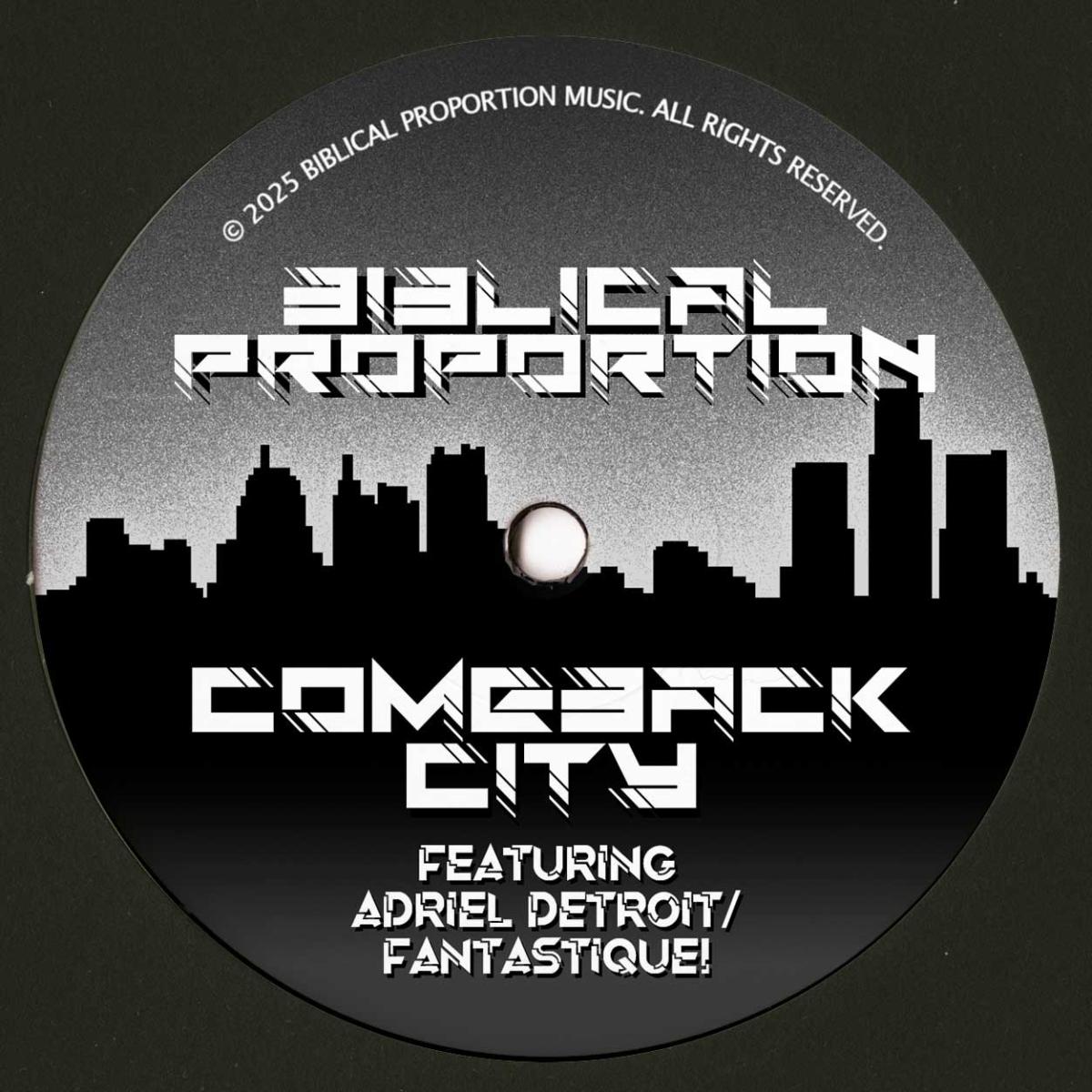 Thomas Barnett - Comeback City LP | Biblical Proportion (BP004) - main Thomas Barnett - Comeback City LP | Biblical Proportion (BP004) - main