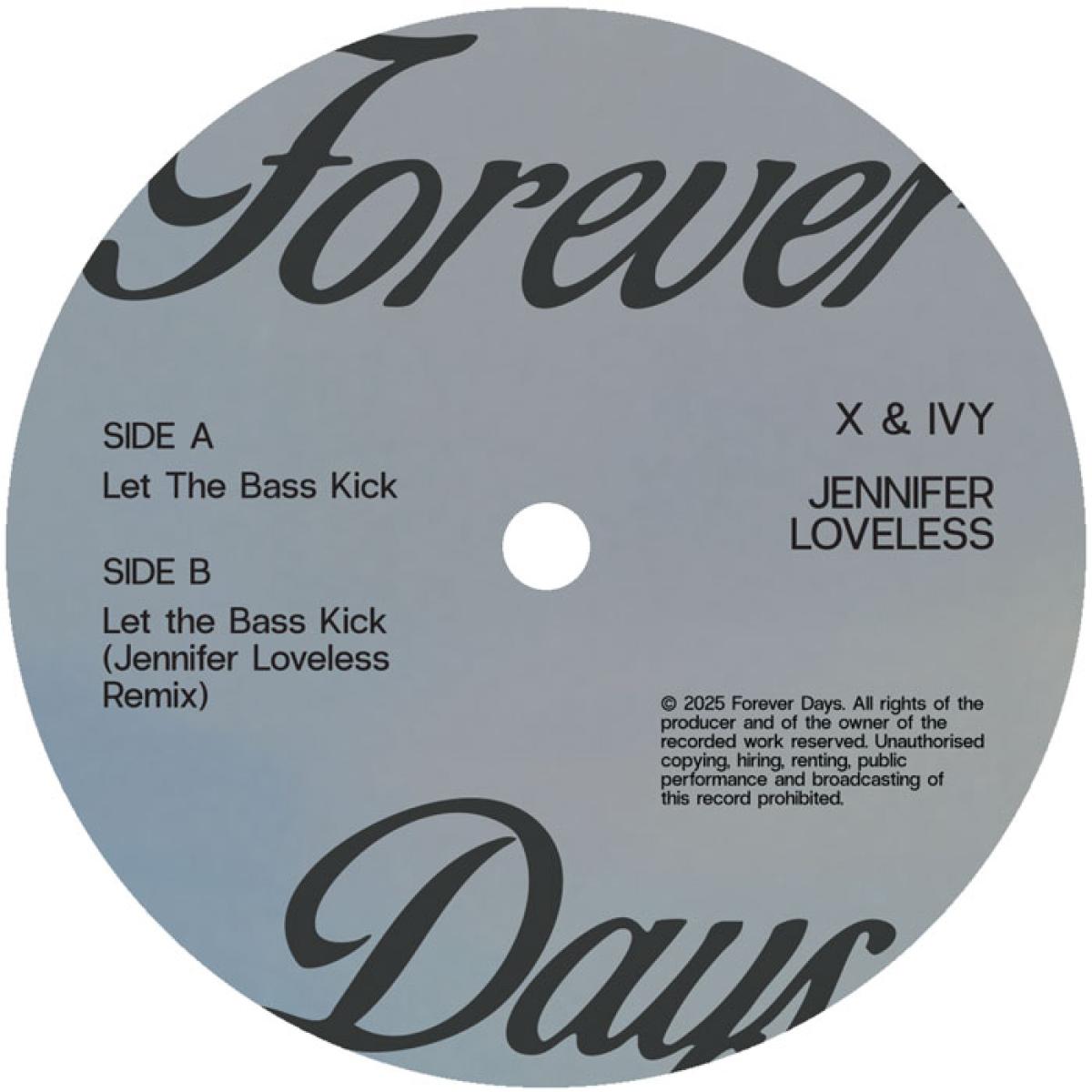 X - Let The Bass Kick | Forever Days (FD10RMX) - main X - Let The Bass Kick | Forever Days (FD10RMX) - main