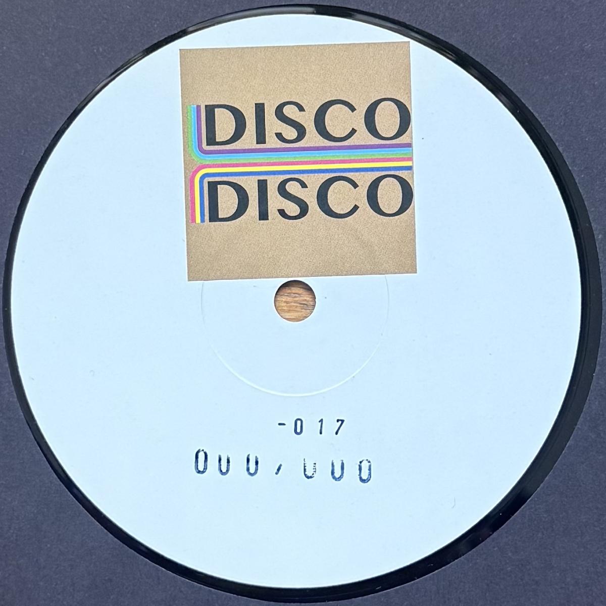 Dan Corco - Enjoy the Ride EP | Disco Disco Records Berlin (DISCO017)