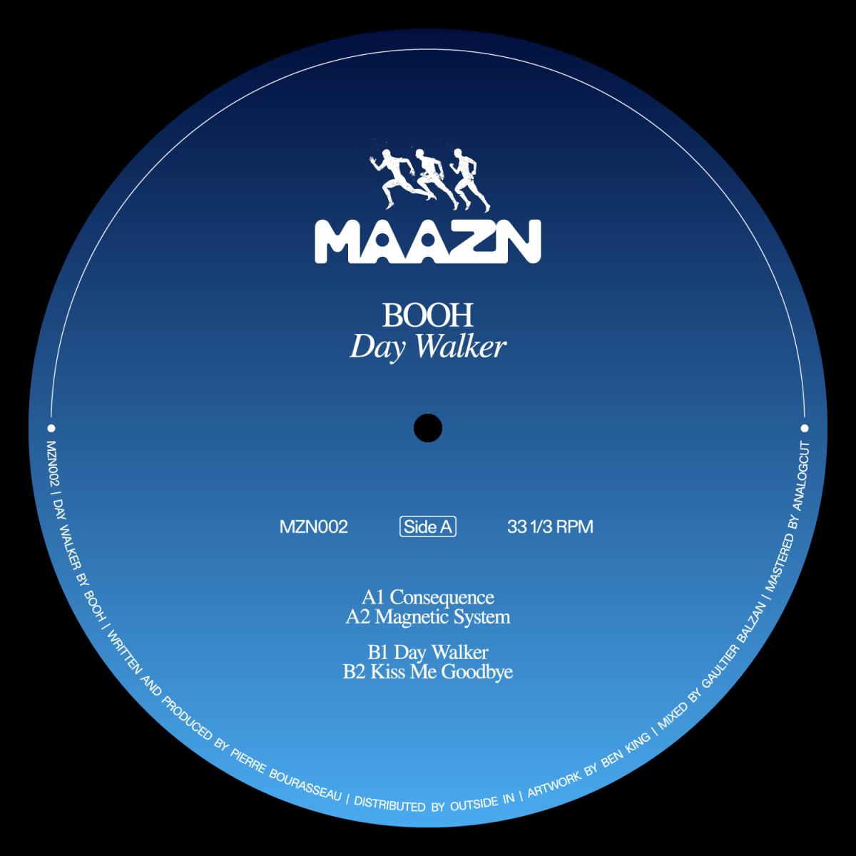 BOOH - Day Walker | Maazn Records (MZN002) - main BOOH - Day Walker | Maazn Records (MZN002) - main