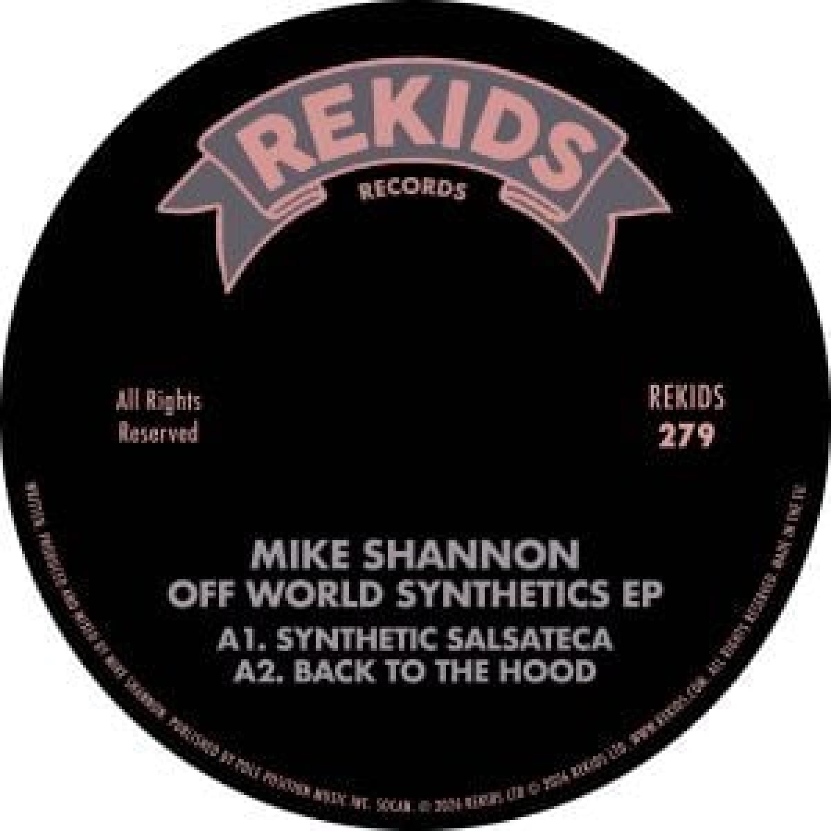 Mike Shannon - Off World Synthetics EP | Rekids (REKIDS279) - main Mike Shannon - Off World Synthetics EP | Rekids (REKIDS279) - main