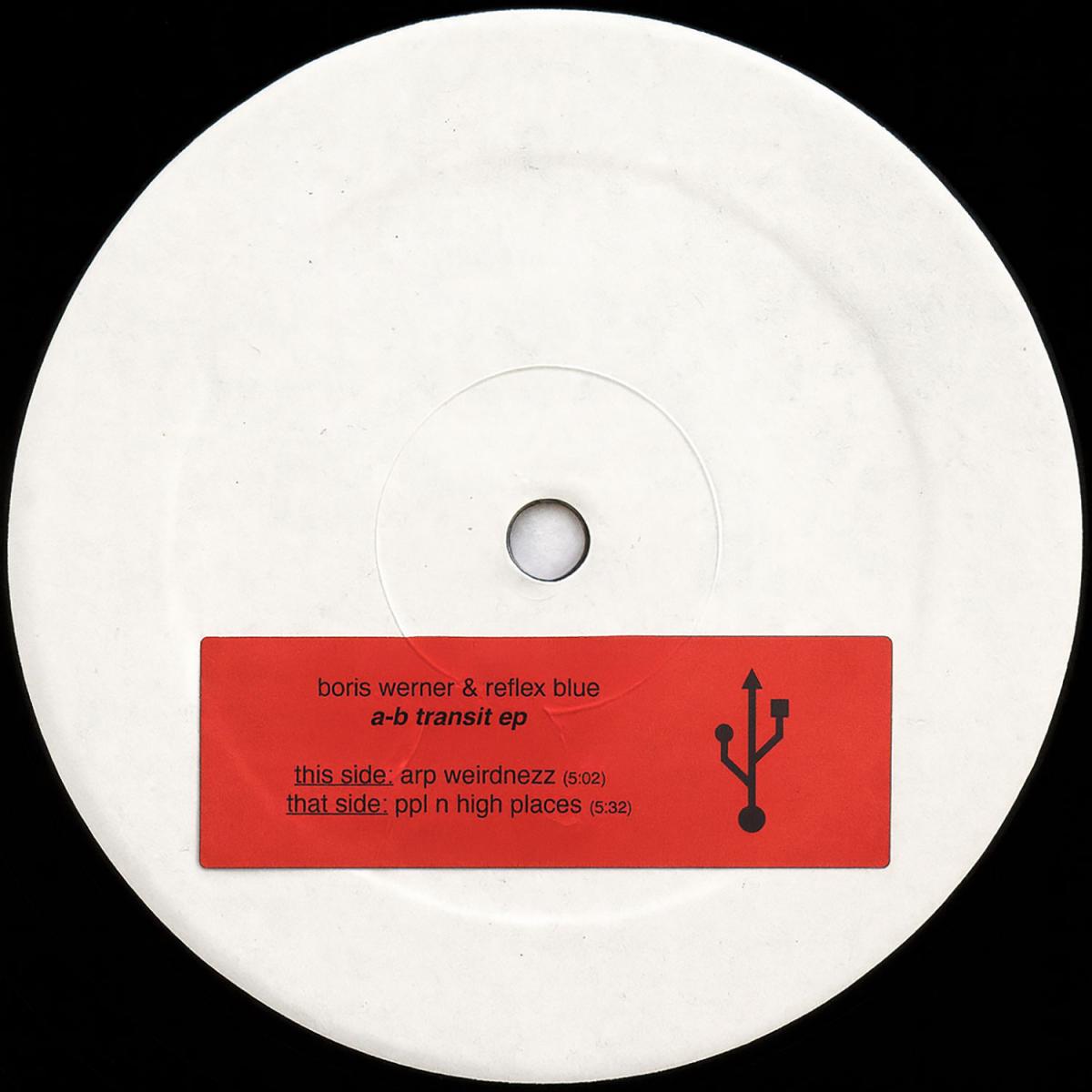 Boris Werner - A-B Transit EP | Reflex Blue (RBXWHT001) - main