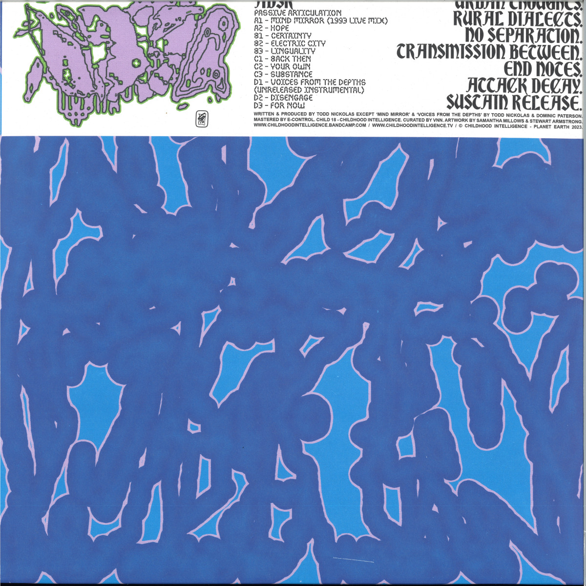ADSR - Passive Articulation LP 2x12" | Childhood Intelligence (CHILDEIGHTEEN) - main ADSR - Passive Articulation LP 2x12" | Childhood Intelligence (CHILDEIGHTEEN) - main