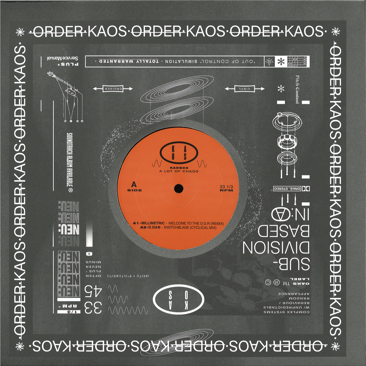 Millimetric - A Lot Of Chaos | KAOS (KAOS03) - main Millimetric - A Lot Of Chaos | KAOS (KAOS03) - main