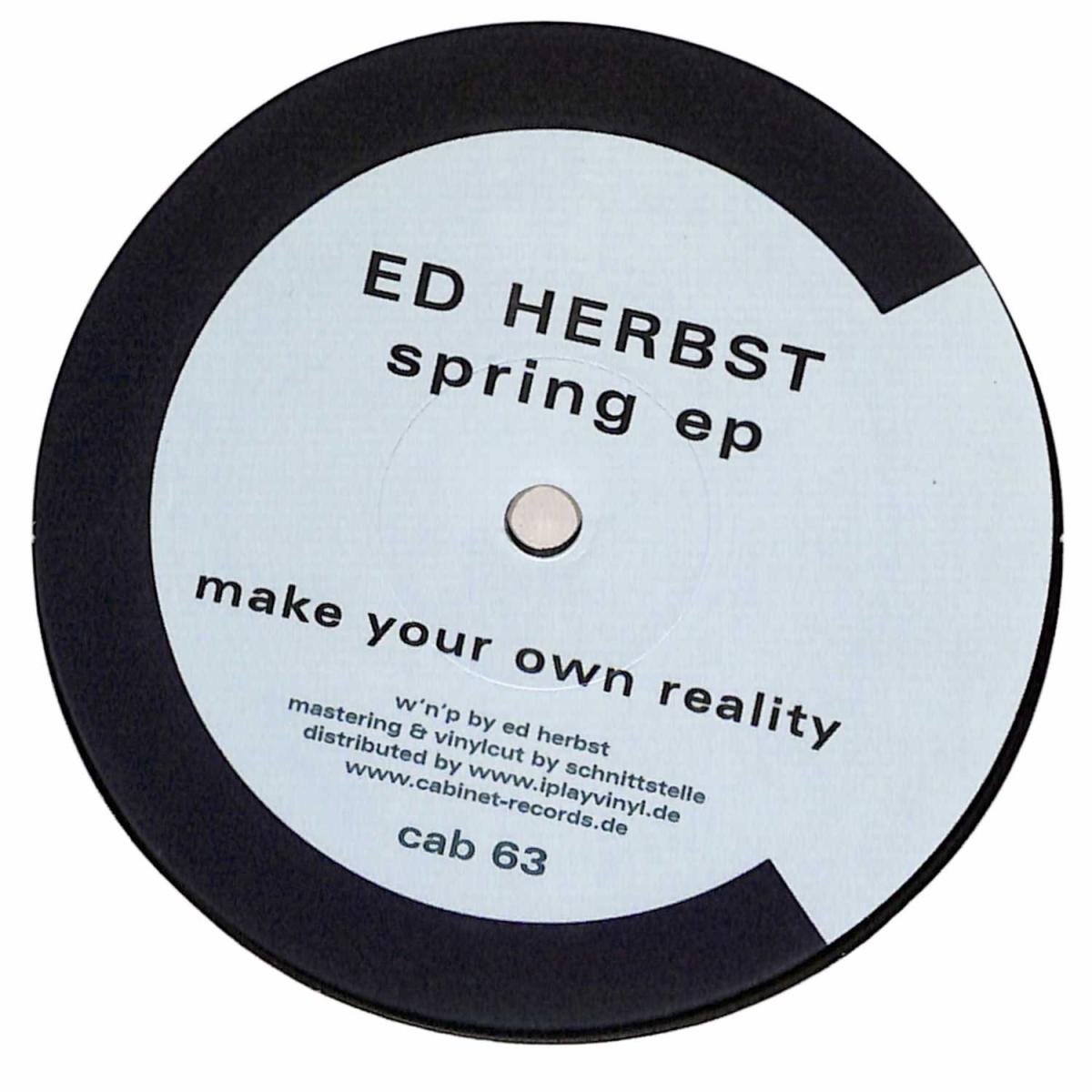 Ed Herbst - Spring EP | Cabinet Records (CAB63)