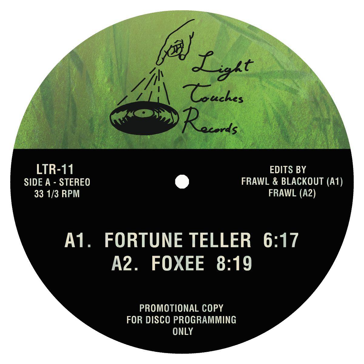 UNKNOWN ARTISTS - LIGHT TOUCHES 11 (FRAWL & BLACKOUT EDITS) | Light Touches Records (LTR-11) - main