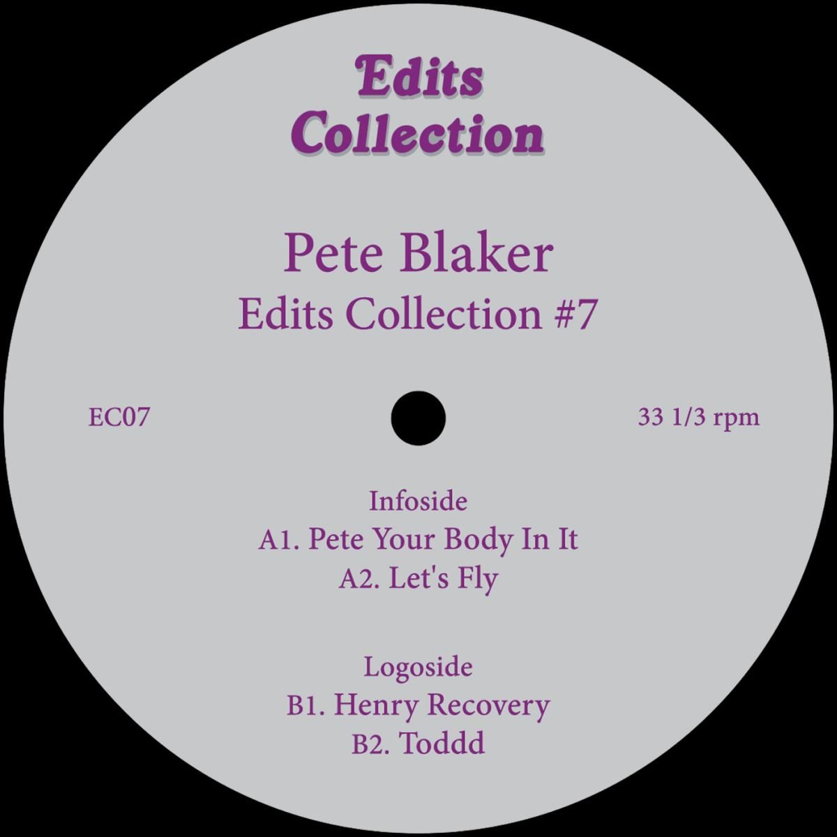 Pete Blaker - Edits Collection 7 | Edits Collection Italy (EC07) - main