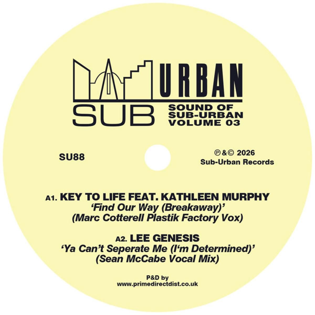Various - The Sound Of Sub-Urban Volume 3 | Sub-Urban Records (SU88) - main