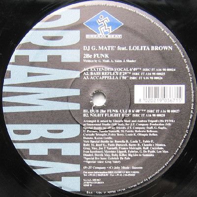 DJ G Mate Feat Lolita Brown - 2Be Funk | Dream Beat (DB 067)