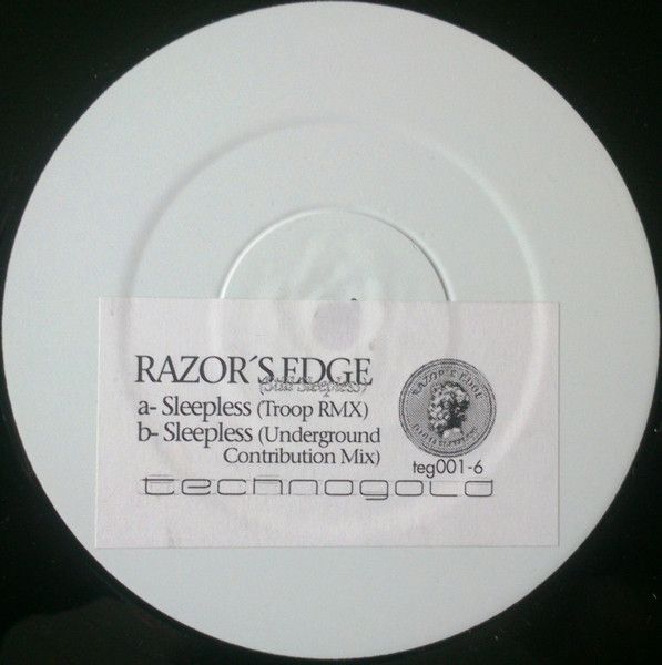 Razor's Edge - (Still) Sleepless | Technogold (teg001-6) - main